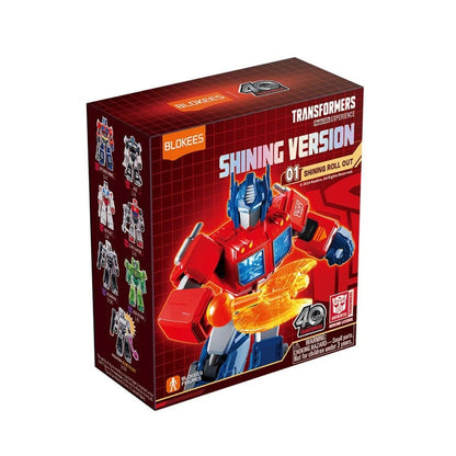 Mainan Blokees Figures - Transformers 71121-Shining Version(SV) 01- Shining attack BX6 BX1