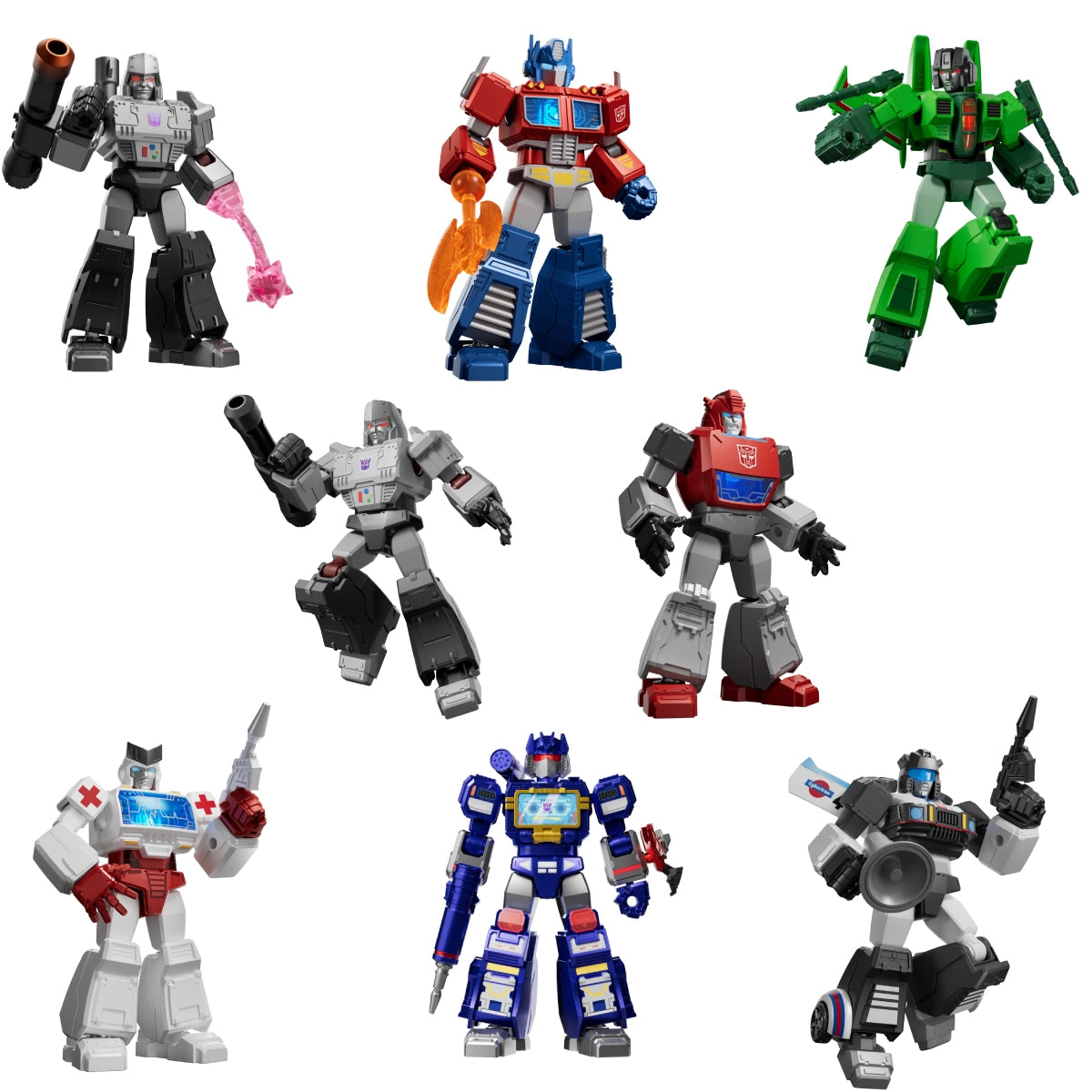 Mainan Blokees Figures - Transformers 71121-Shining Version(SV) 01- Shining attack BX6 BX1