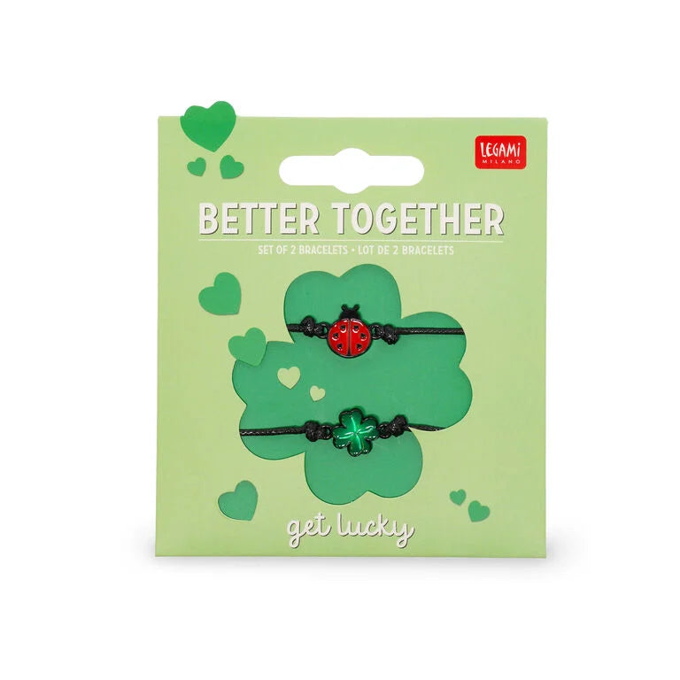 Legami Set di 2 Braccialetti Better Together - Coccinella