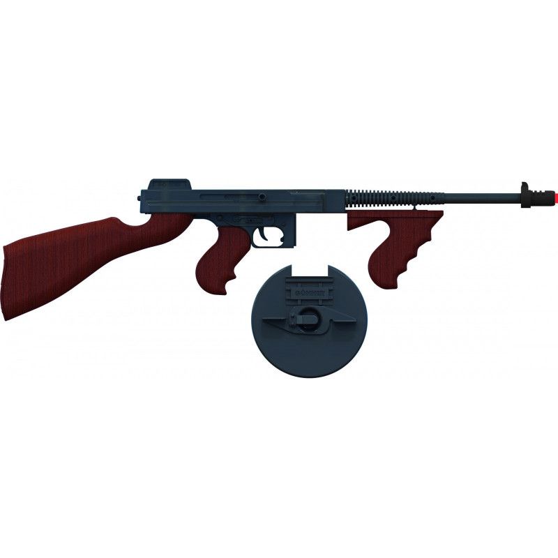 Pistola Gangster in Metallo 8 Colpi (Gonher) Pulio