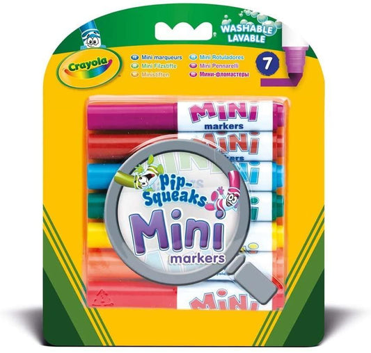 7 Mini Pennarelli Lavabili - toysvaldichiana.it
