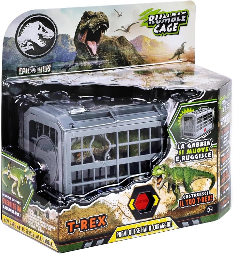 Rocco Giocattoli JW Epic Battles Rebirth Rumble Cage Jurassic World