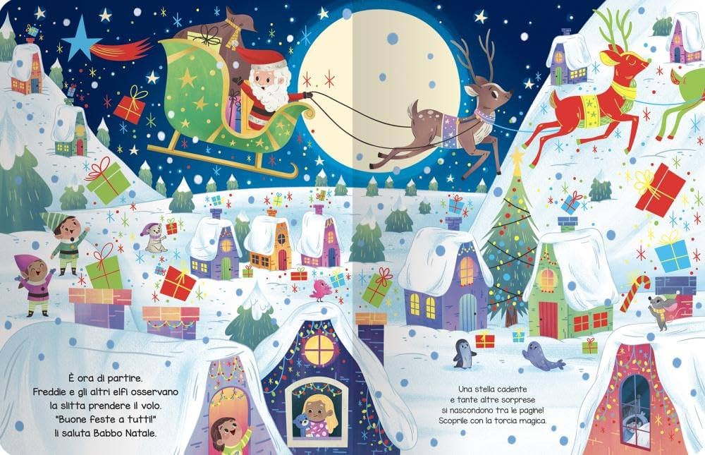 Dami Editore Magico Natale Animali Nascosti Con Torcia Magica