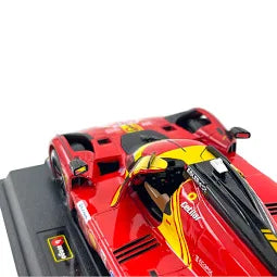 Bburago Ferrari 499P 3.0L Turbo V6 #51 Le Mans 2024 1:24