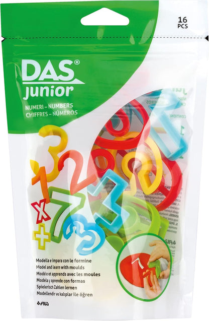 Das- Busta Junior Formine Numeri, Colori Assortiti