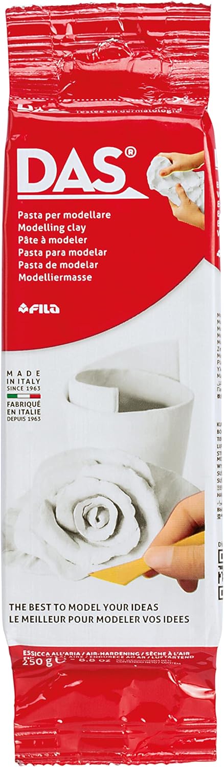 Das Pasta Per Modellare, 250 G, Bianco