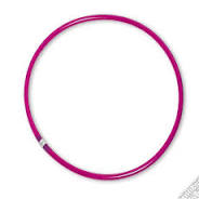 Hula Hop D.60 Cm Con Brillantini Colori Assortiti