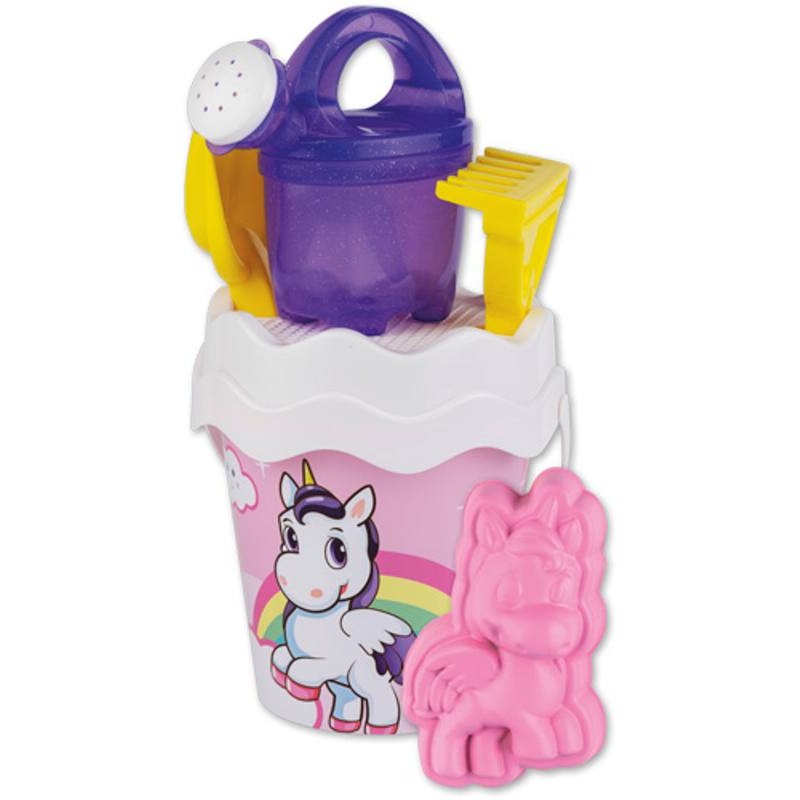 Secchiello Mare Unicorno Con Accessori