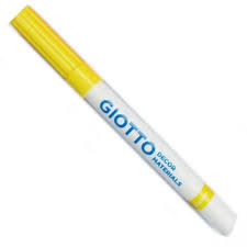 Giotto Marker Decor Materials - Giallo