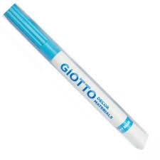 Giotto Marker Decor Materials -Azzurro