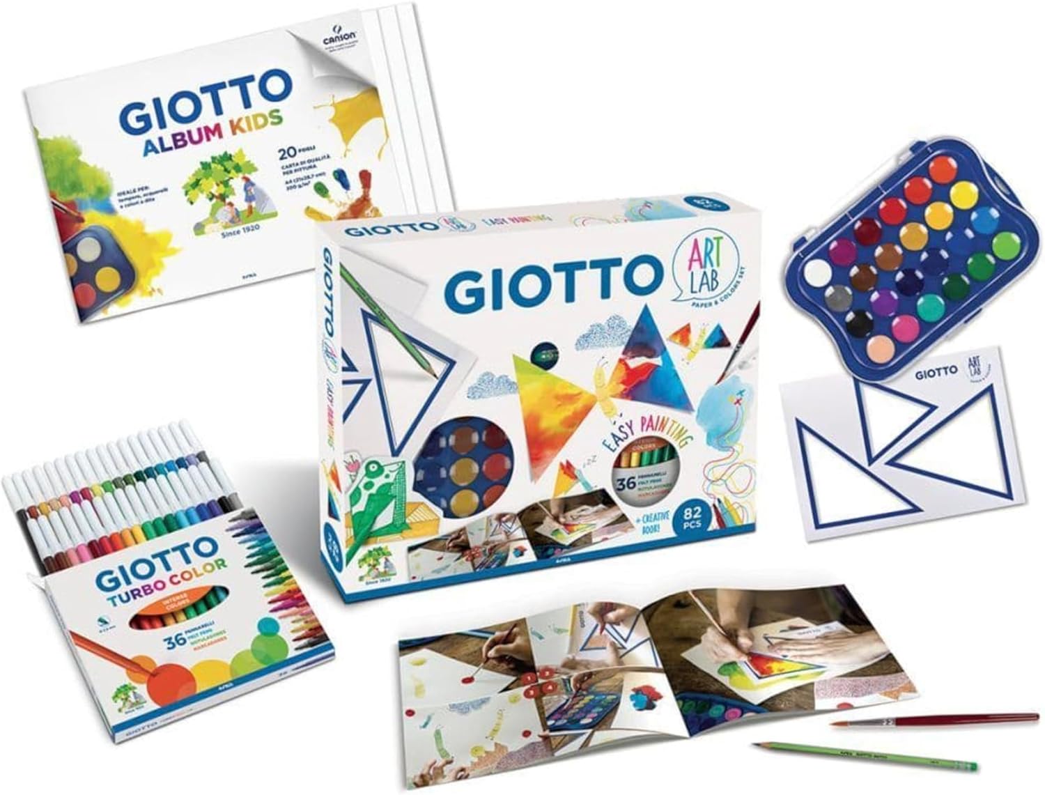 Giotto - Art Lab: Easy Painting - Kit Creativo Per Pittura