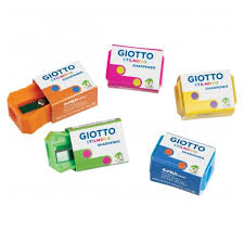 1 Foro In Plastica Colori Assortiti Temperini E Temperamatite, Multicolore