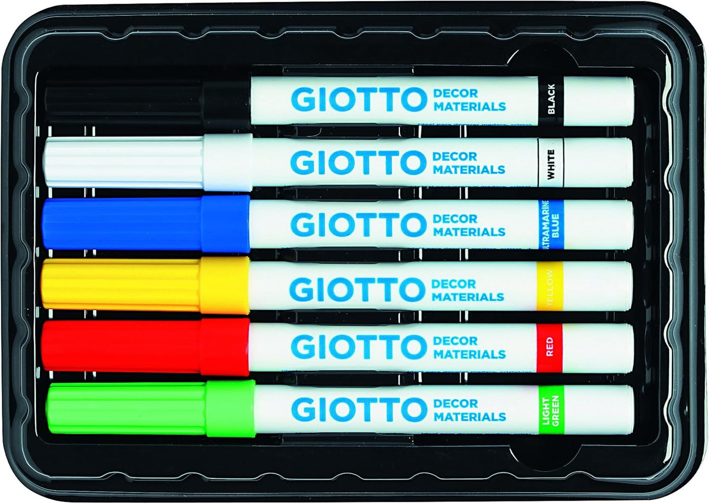 Giotto Decor Materials Pennarelli Multisuperficie In Ast. Da 6 Pz