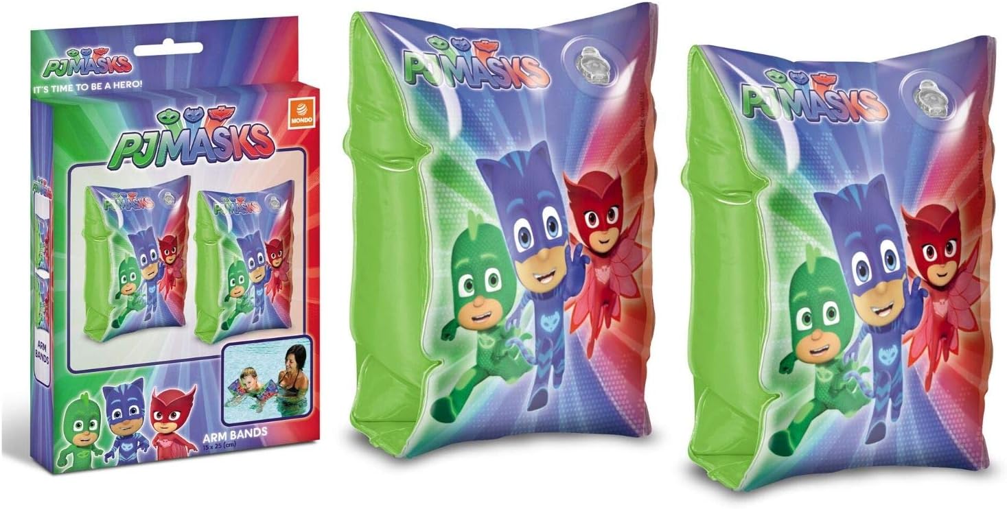 Pj Masks Arm Bands - Braccioli Di Sicurezza Per Bambini - Materiale Pvc