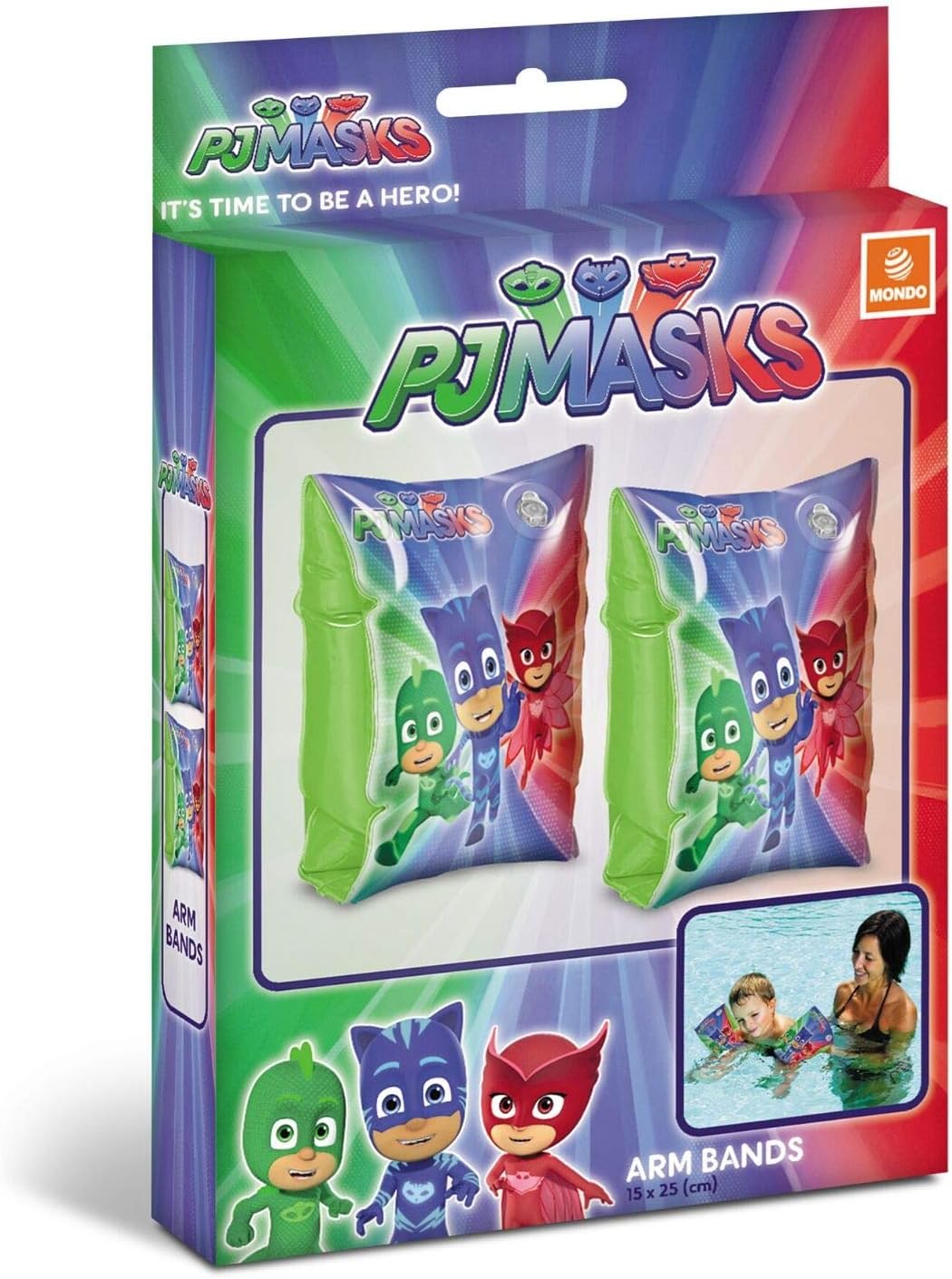Pj Masks Arm Bands - Braccioli Di Sicurezza Per Bambini - Materiale Pvc