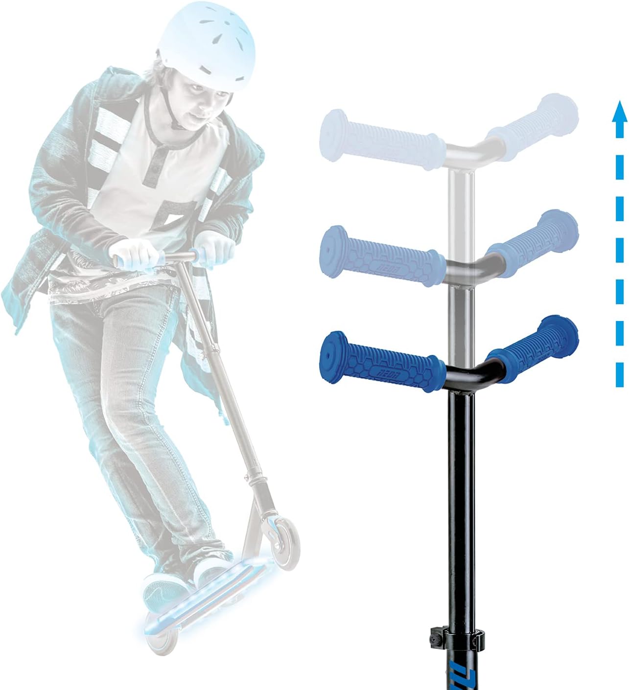 Neon Viper Monopattino Luce Led - 2 Ruote