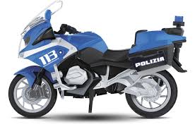 Polizia Moto Con Luci E Suoni