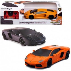 Reel Toys Auto Radiocomando Lamborghini Aventador Scala 1:24 2.4 Ghz 2062