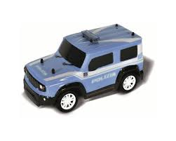 Reel Toys Auto Radiocomando Fuoristrada Polizia Scala1:26