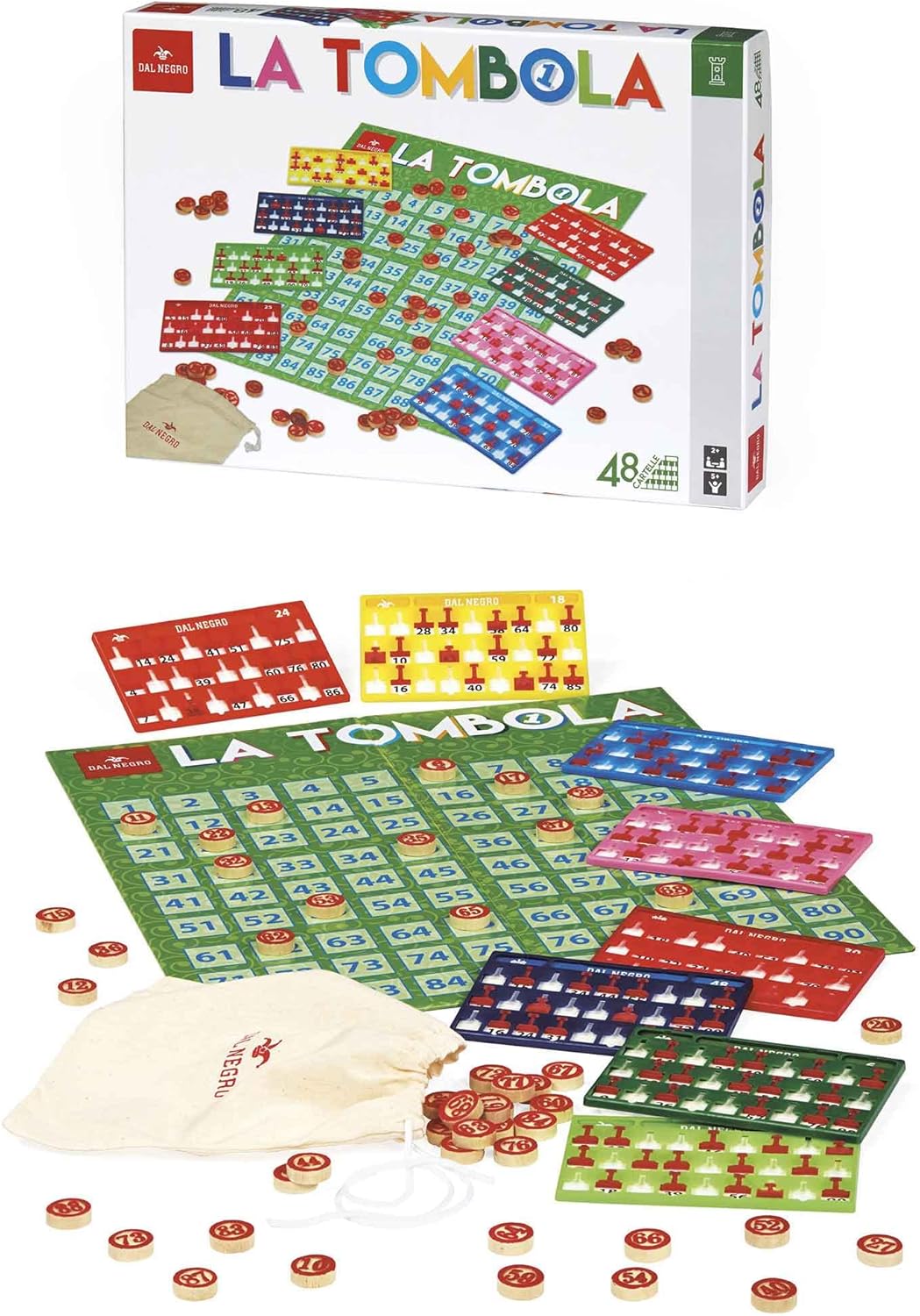 Dal Negro -Tombola 48 Cartelle