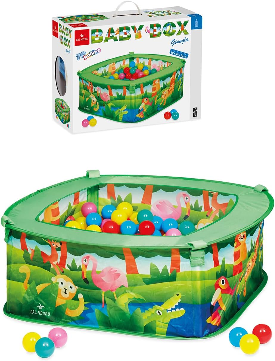 Dal Negro Box Con Palline Per Bambini - La Giungla