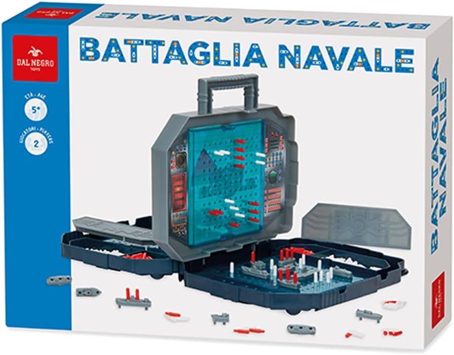 Dal Negro - Battaglia Navale, Gioco Da Tavola Richiudibile