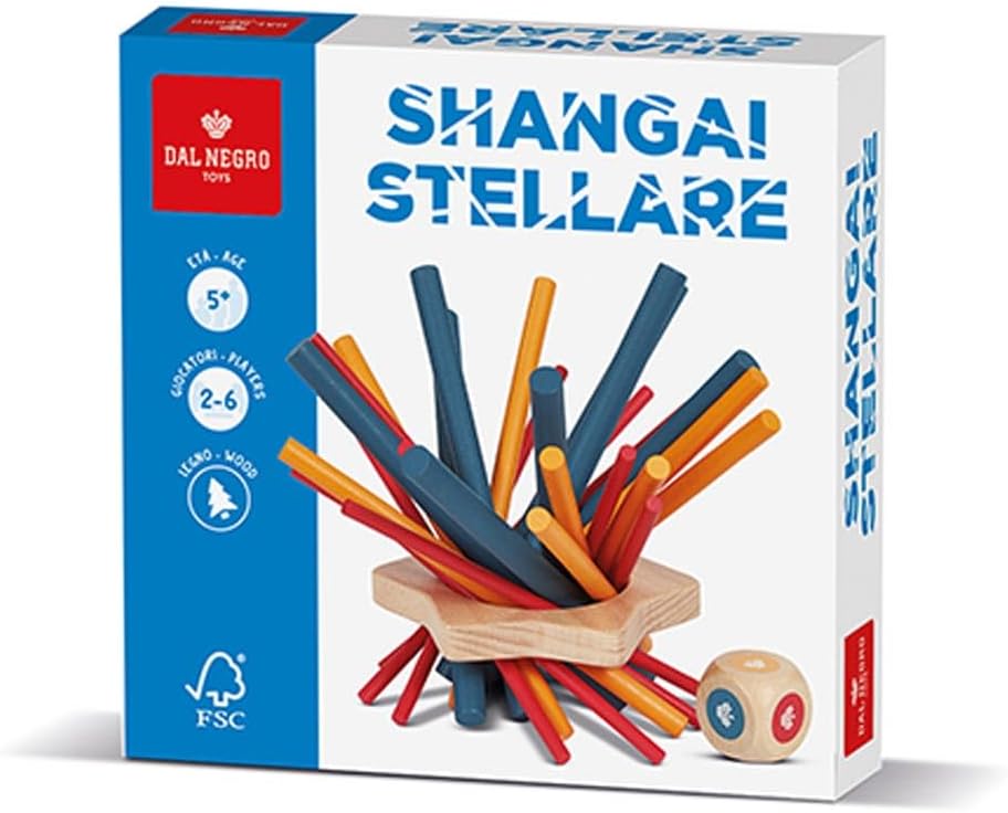 Dal Negro - Shangai Stellare, Gioco Di Abilità In Legno