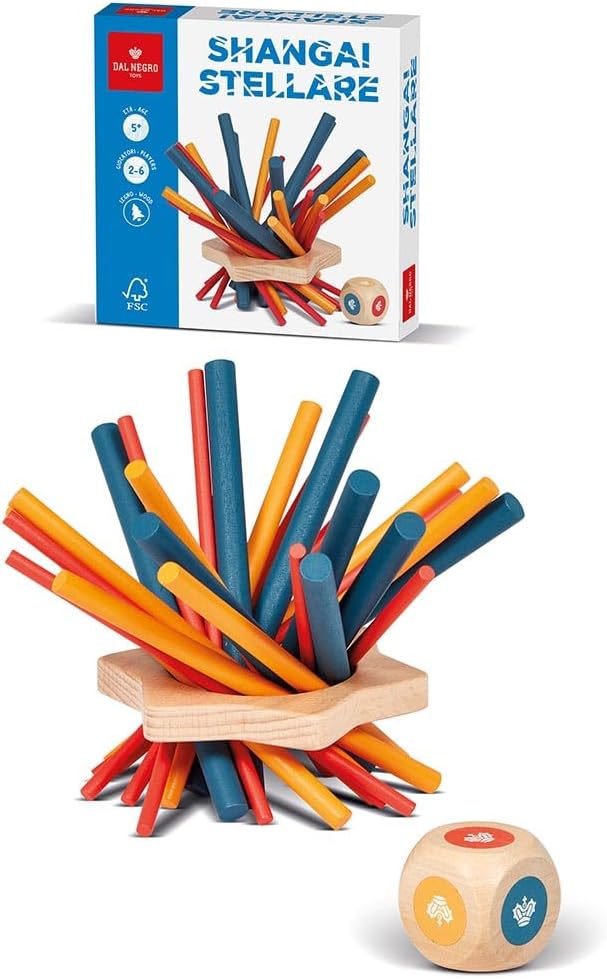 Dal Negro - Shangai Stellare, Gioco Di Abilità In Legno