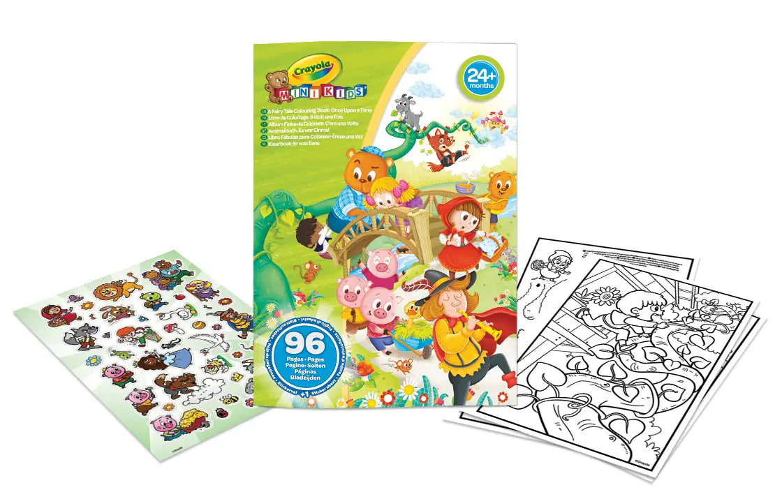 Crayola | Coloring Page | Mini Kids Favorite Fairy Tales