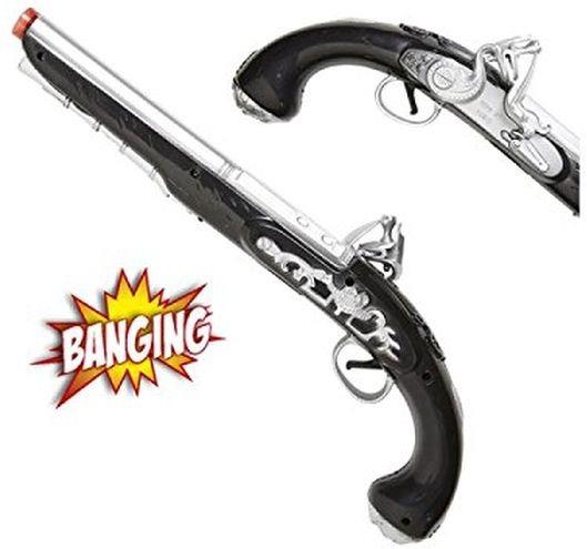 Pistola Pirata Con Suono Sparo E Luci