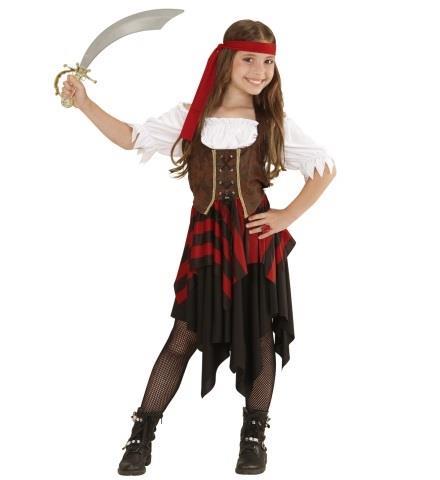 Piratessa (Vestito, Corsetto, Fascia Per Testa)