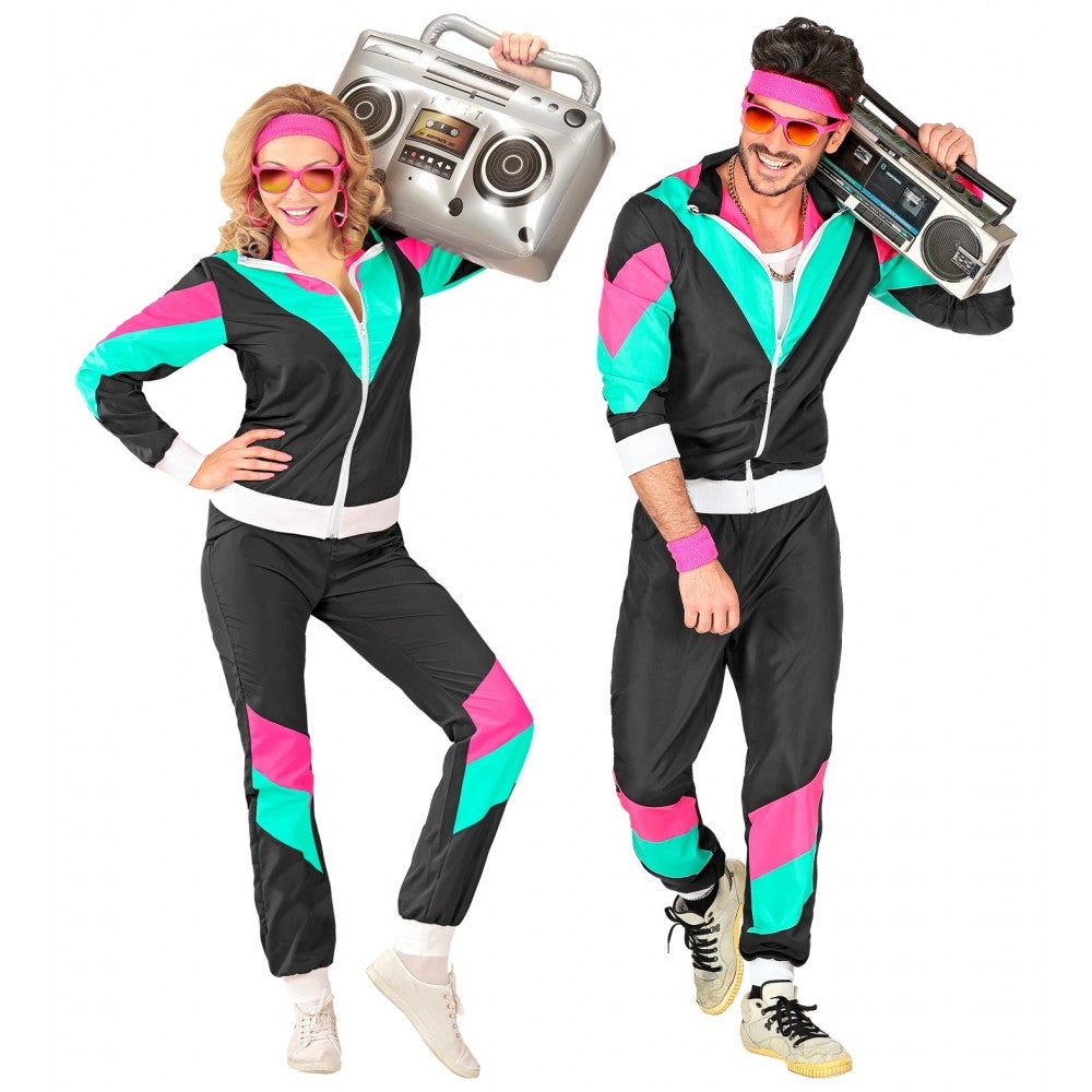 Costume Tuta Anni 80 (Giacca, Pantaloni) (L)
