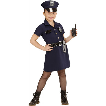 Costume Di Carnevale Poliziotta   4-5 Anni