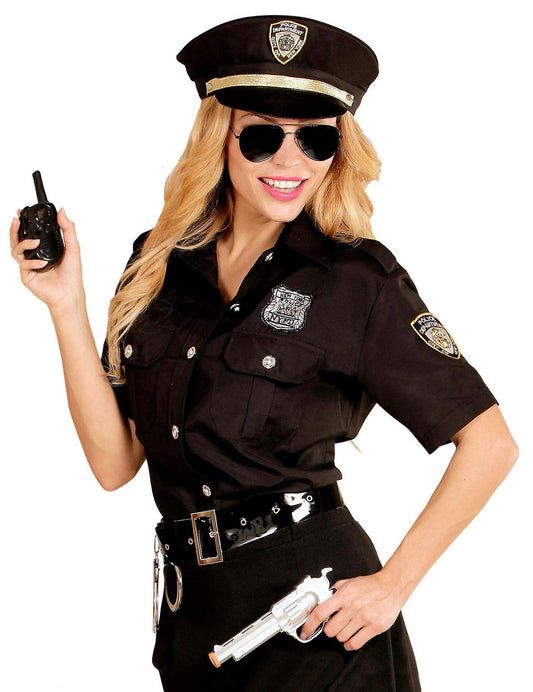 Costume Poliziotta (Camicia, Cappello) (M/L)