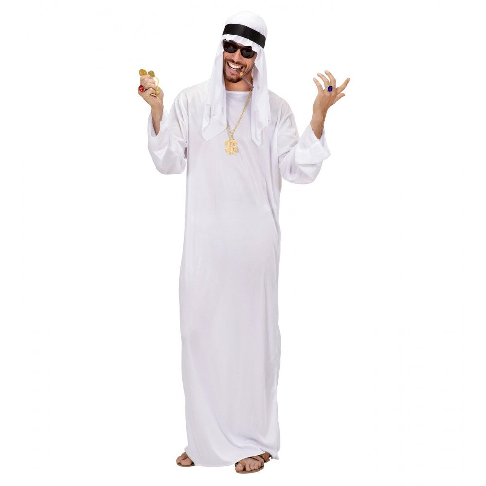 Costume Sceicco Arabo (Tunica, Copricapo) (M)