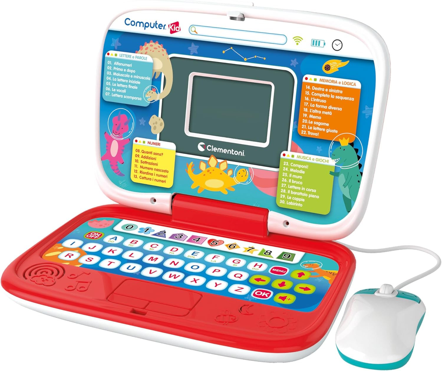 Clementoni - Computer Kid Smart Laptop Educativo