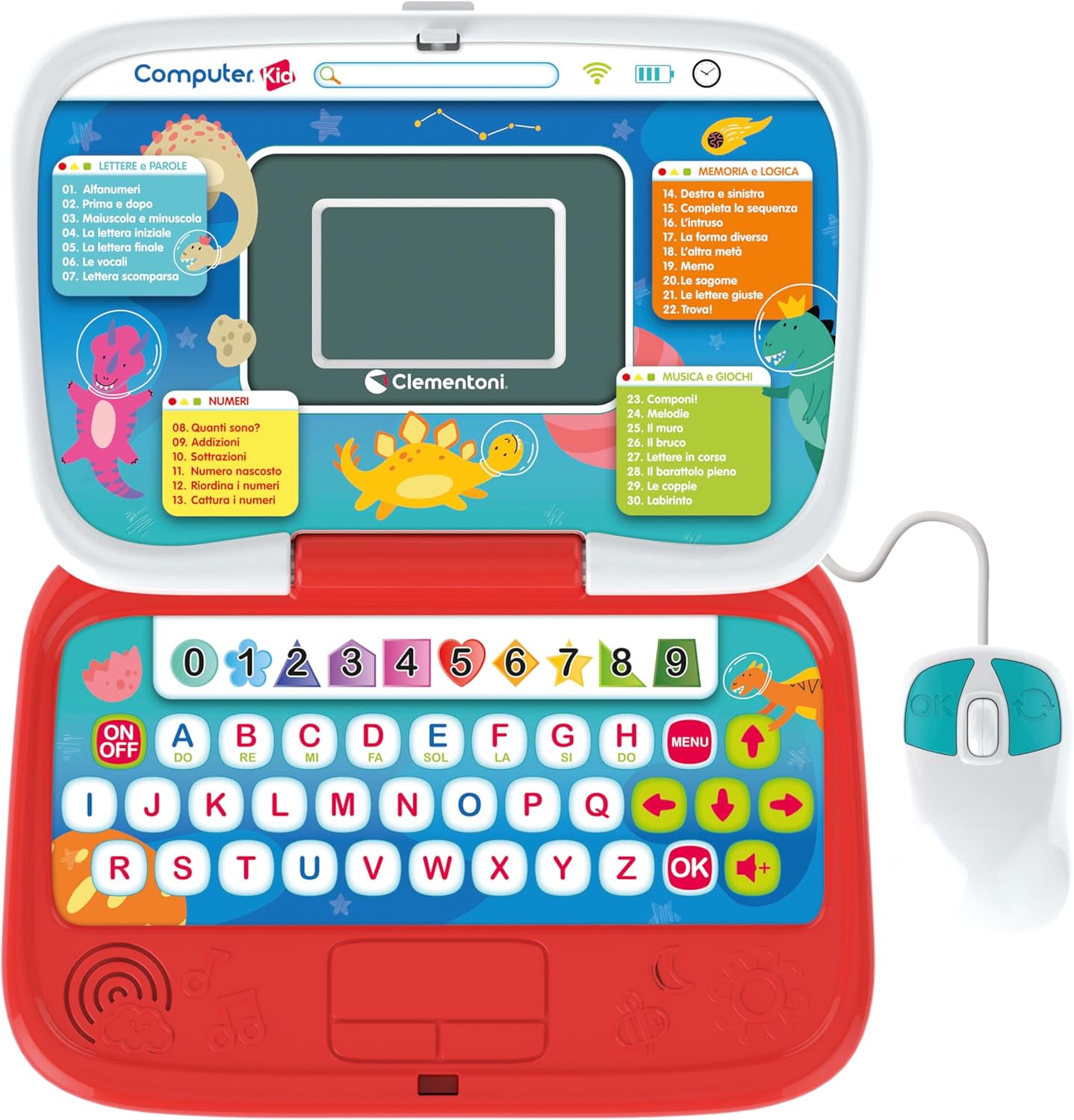 Clementoni - Computer Kid Smart Laptop Educativo
