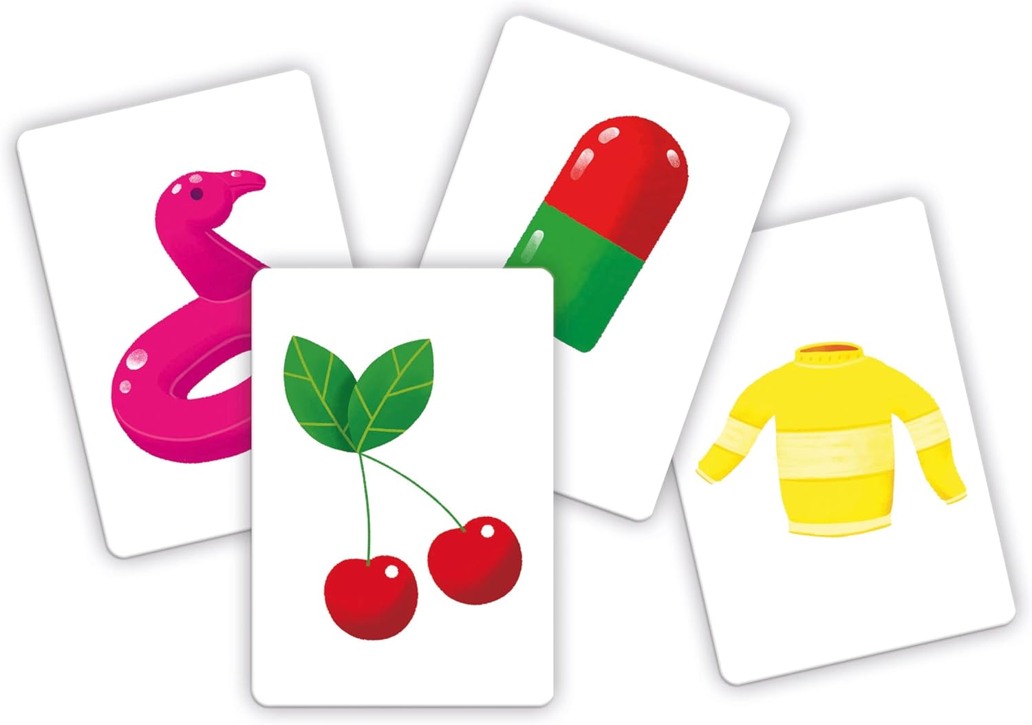 Clementoni - Strega Comada Colore, Mazzo Di 50 Carte Illustrate