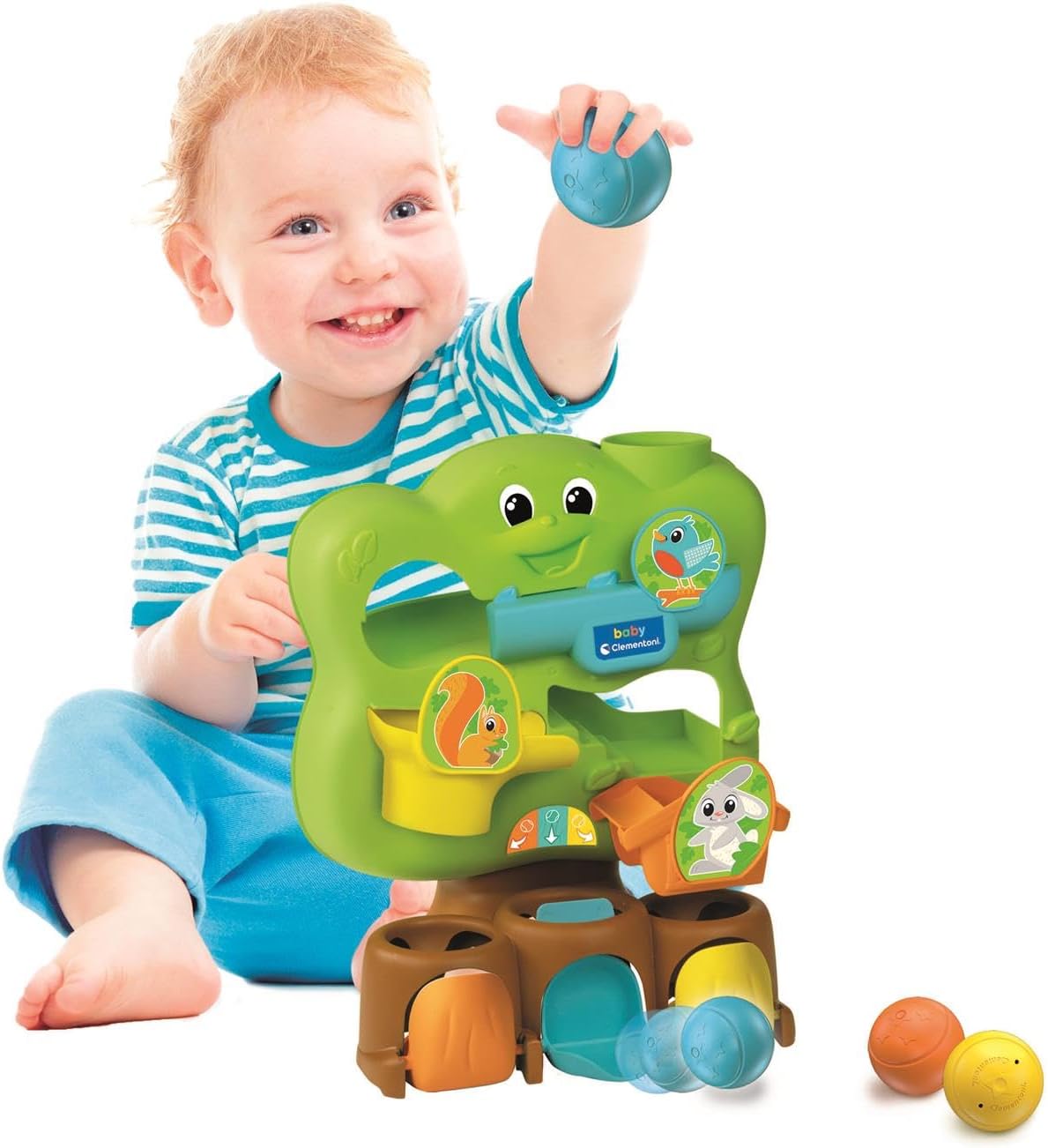 Clementoni Baby Magic Colours Tree, Albero Delle Palline