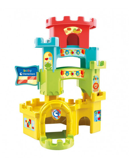 Set Prime Attivita' 3 In 1 Educative Castello - Gioco Anelli - Secchiello