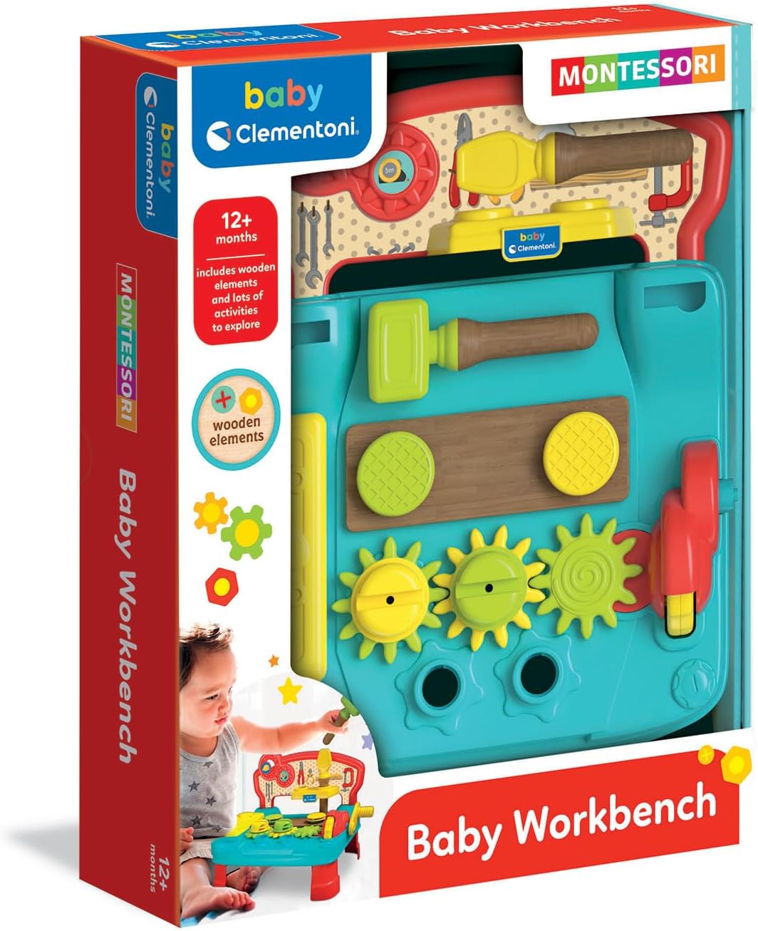 Clementoni Baby Montessori - Baby Workbench
