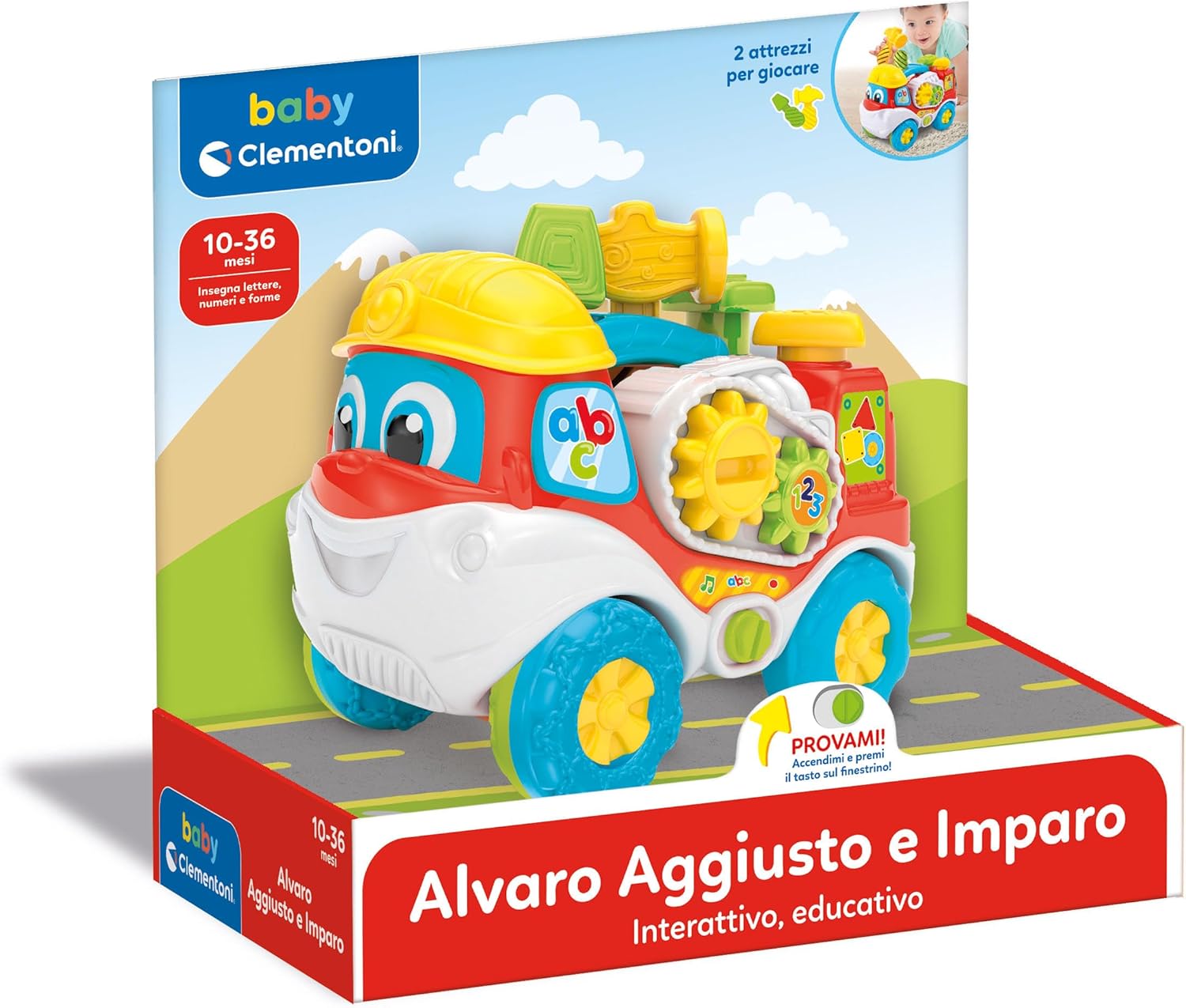 Clementoni Baby Alvaro Aggiusto E Imparo