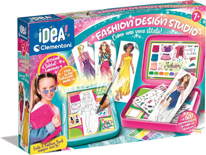 Clementoni Idea - Fashion Designer, Lavagna Luminosa Creativa
