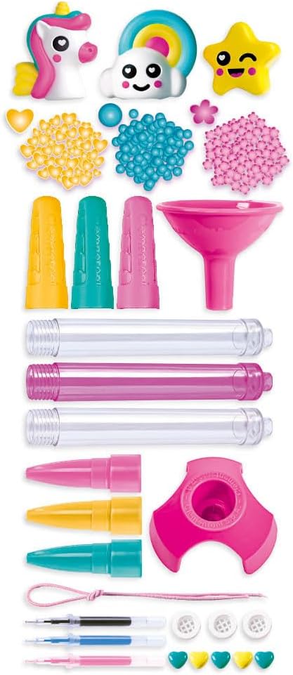 Clementoni Idea - Create Your Pens: Fantasy, Laboratorio Delle Penne Personalizzate