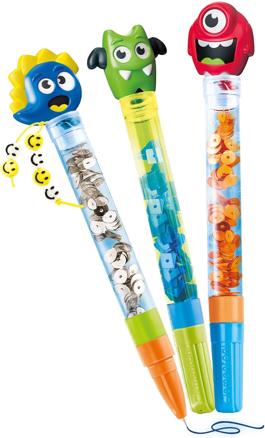 Clementoni Idea - Create Your Pens: Monster, Laboratorio Delle Penne Personalizzate