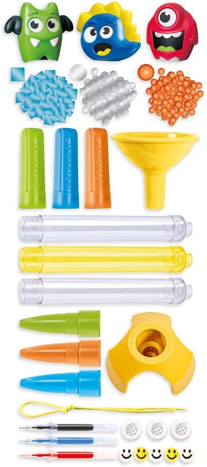 Clementoni Idea - Create Your Pens: Monster, Laboratorio Delle Penne Personalizzate
