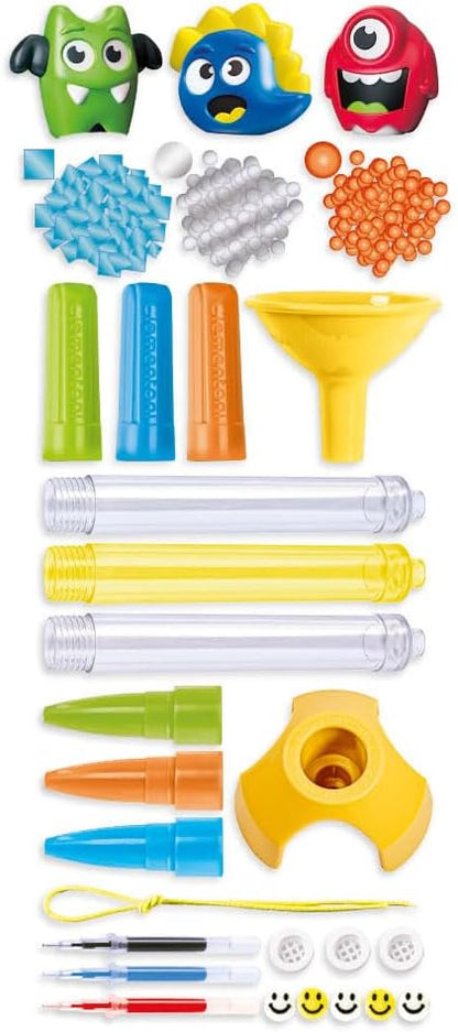Clementoni Idea - Create Your Pens: Monster, Laboratorio Delle Penne Personalizzate