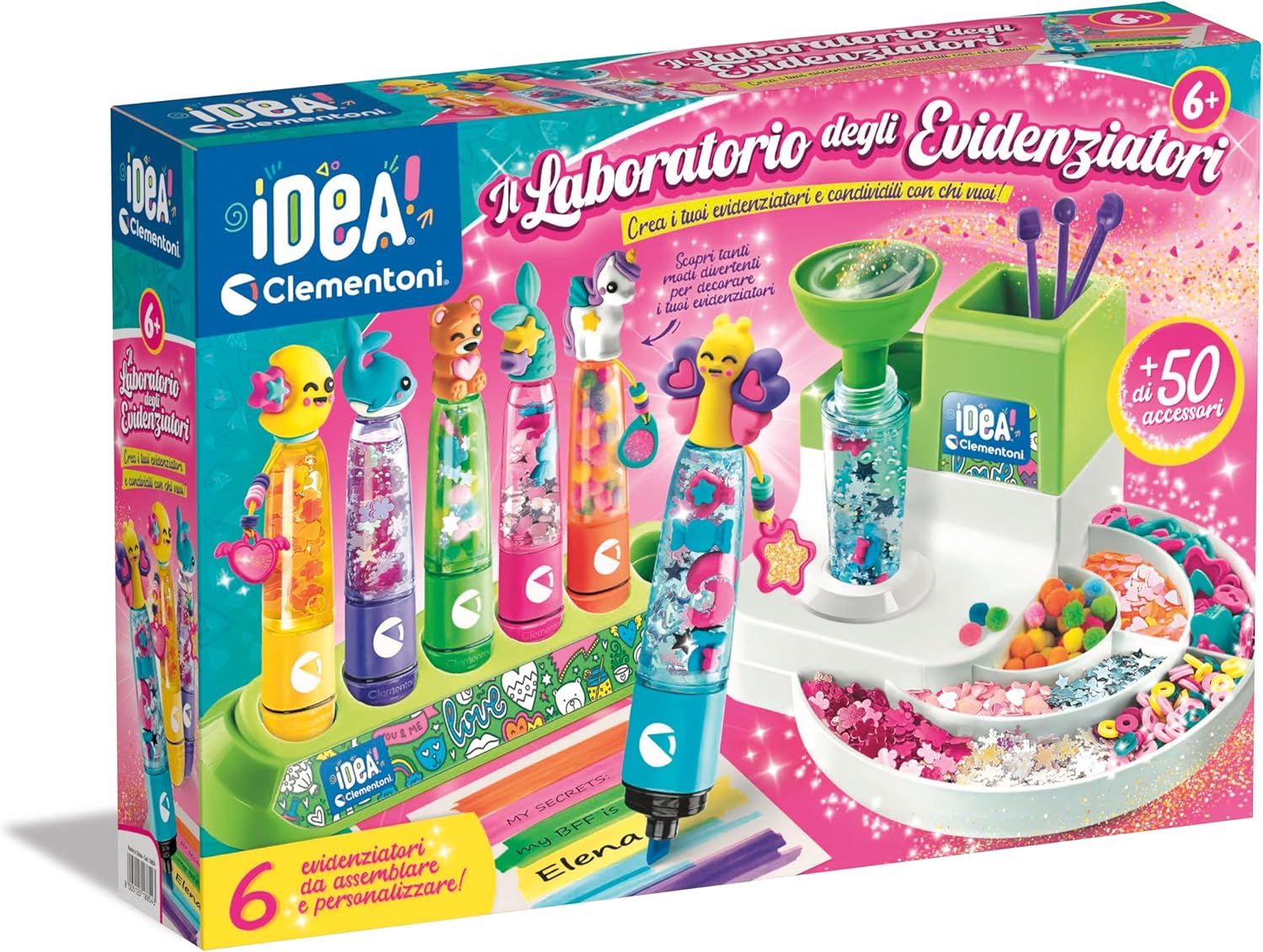 Clementoni Idea - Laboratorio Degli Evidenziatori Personalizzati