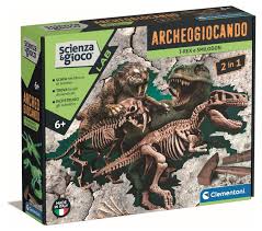 Archeogiocando - T-Rex E Smilodon 2 In 1