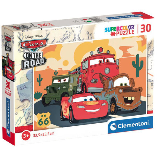 Puzzle 30 Pezzi Cars On The Road